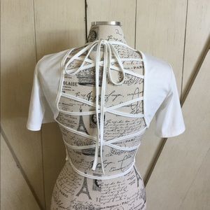 🌟HOST PICK Dolls Kill Open Back Shirt🌟